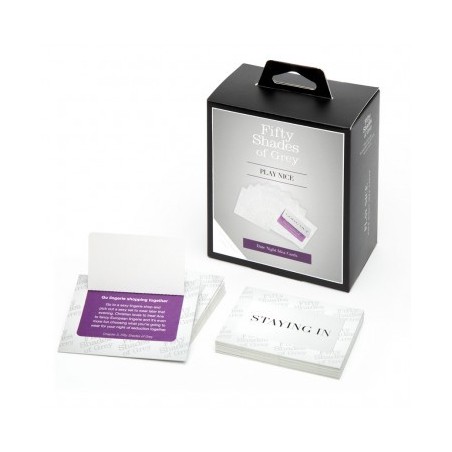 jeu; cartes; rendez vous; sexy play nice; fifty shades of grey