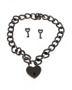 COLLIER CADENAS COEUR SPAZM