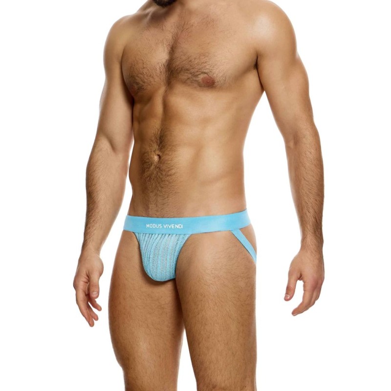 STRIPED CROCHET JOCKSTAP