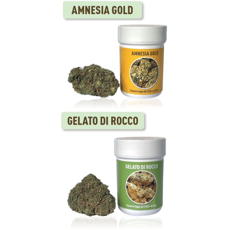 FLEURS DE CBD / 2GR. / THC inférieur à 0,2 %