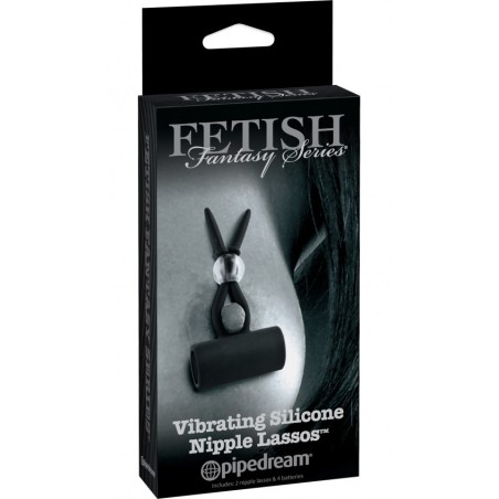 VIBRATING SILICONE NIPPLE LASSOS FETISH FANTASY