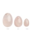 COFFRET OEUFS DE YONI QUARTZ ROSE (LMS) LA GEMMES