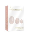 COFFRET OEUFS DE YONI QUARTZ ROSE (LMS) LA GEMMES