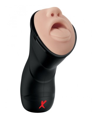 DEEP THROAT VIBRATING STROKER