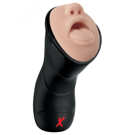 DEEP THROAT VIBRATING STROKER