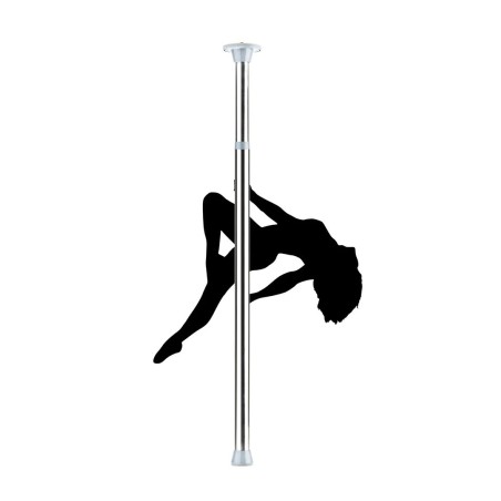 barre - pôle danse - strip tease - réglable - ouch - danse - sexy - argent