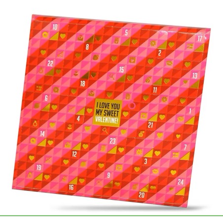 Calendrier de l'Avent de la Saint-Valentin