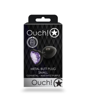 PLUG BLACK AMETHISTE
