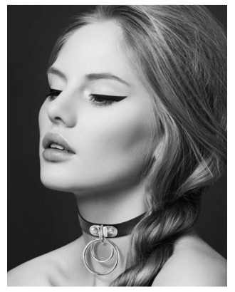 COLLIER DOUBLE ANNEAU