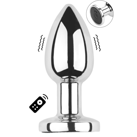 BOOTY PLUG ALUMINIUM / VIBRANT