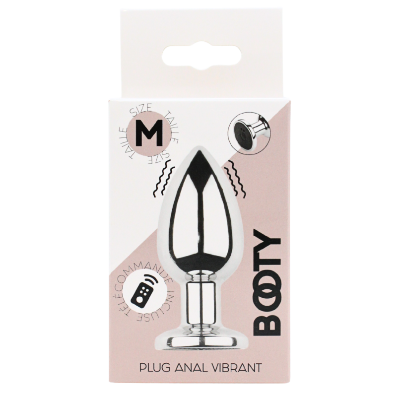 BOOTY PLUG ALUMINIUM / VIBRANT