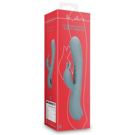 Fingering Motion Rabbit Vibrator - Weathervane Grey