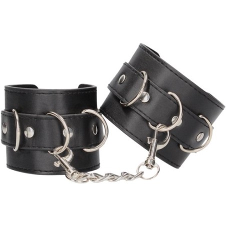 BONDED LEATHER WRIST OR ANKLE CUFFS