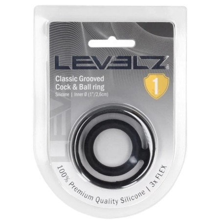 CLASSIC GROOVED COCK & BALL RING