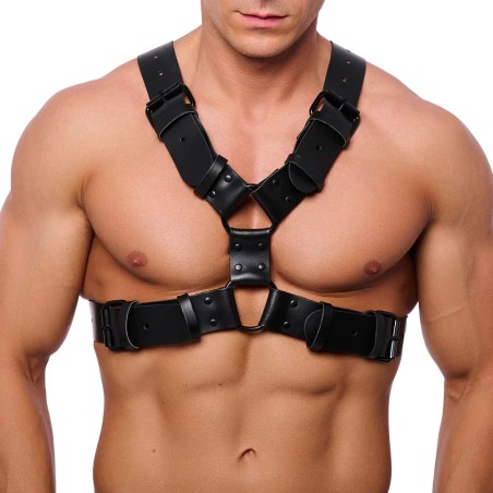 Right Leather Harness