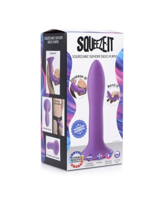 SQUEEZABLE SLENDER DILDO