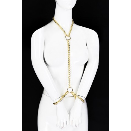 ENSEMBLE CHAÎNE COLLIER / MENOTTES