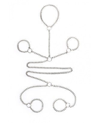ENSEMBLE CHAÎNE COLLIER / MENOTTES