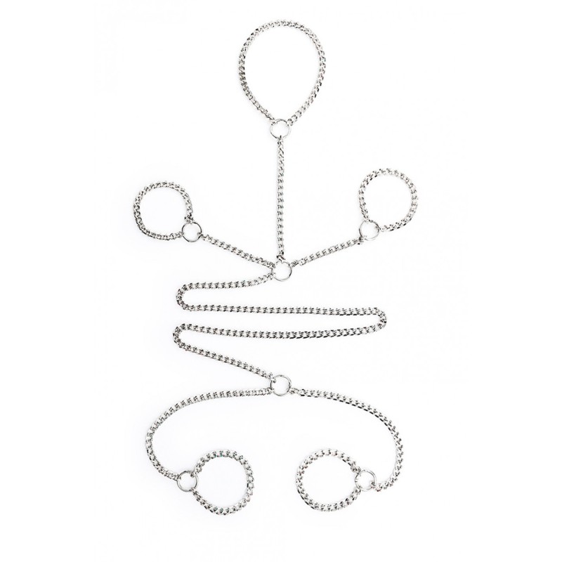 ENSEMBLE CHAÎNE COLLIER / MENOTTES