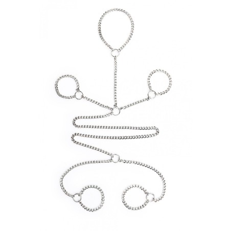 ENSEMBLE CHAÎNE COLLIER / MENOTTES