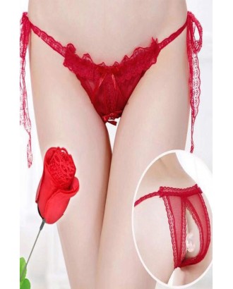 STRING OUVERT / EN FORME DE ROSE