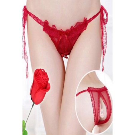 STRING OUVERT / EN FORME DE ROSE