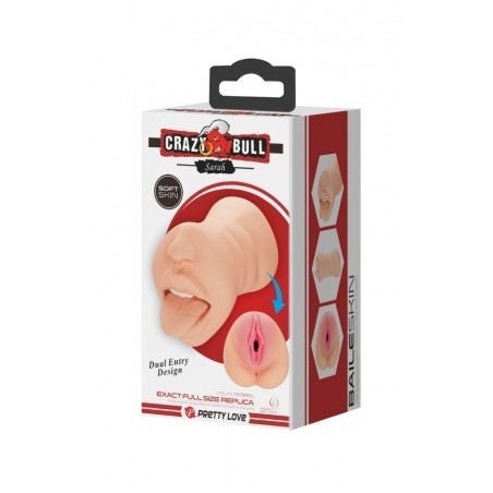 Sarah Double masturbateur Vagin Bouche avec langue