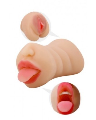 Sarah Double masturbateur Vagin Bouche avec langue