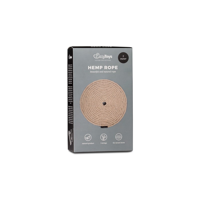 Corde de bondage chanvre - 5 m