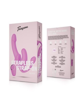 Strap-On Sans Harnais avec Plug Anal