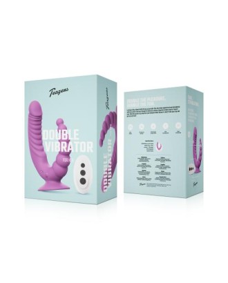 Vibromasseur Double avec Ventouse et Télécommande