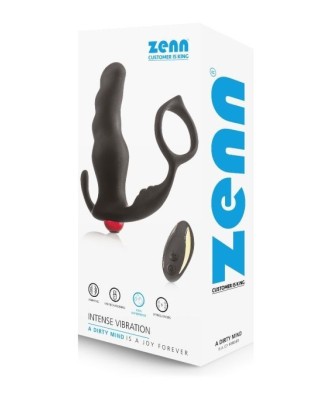 plug - stimulateur hommes - zenn - rechargeable - vibrant - puissant - prostate