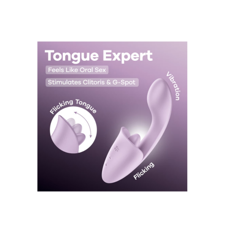 satisfyer - double - stimulation - flicking - tongue - vibrant