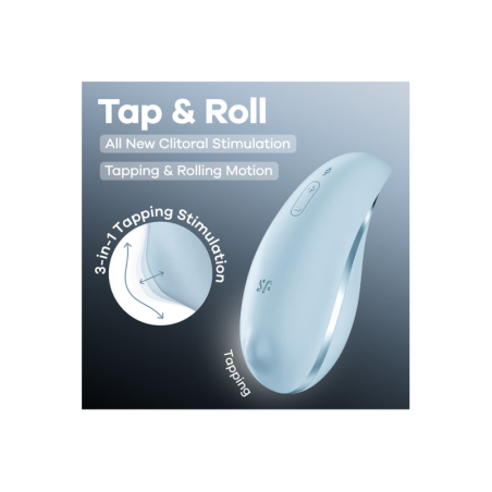 tapping - clitoris - femmes - satisfyer - tap & roll