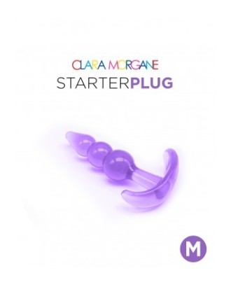 plug - jelly - mauve - m - anal - clara morgane