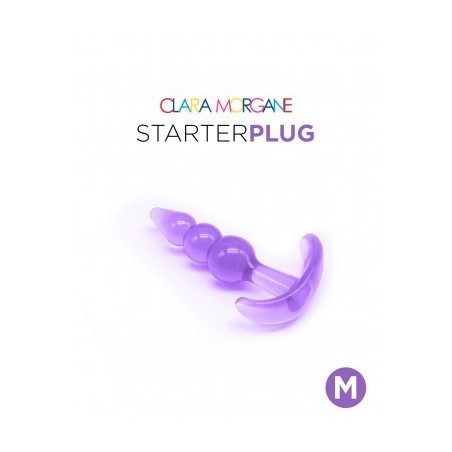 plug - jelly - mauve - m - anal - clara morgane