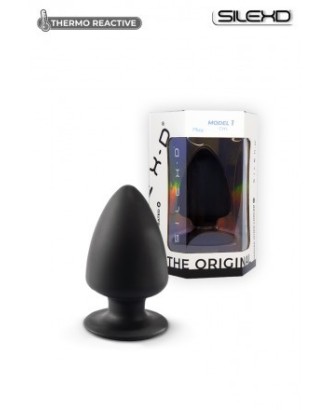 plug - silexpan - noir - ventouse - m - anal - silexd - silicone