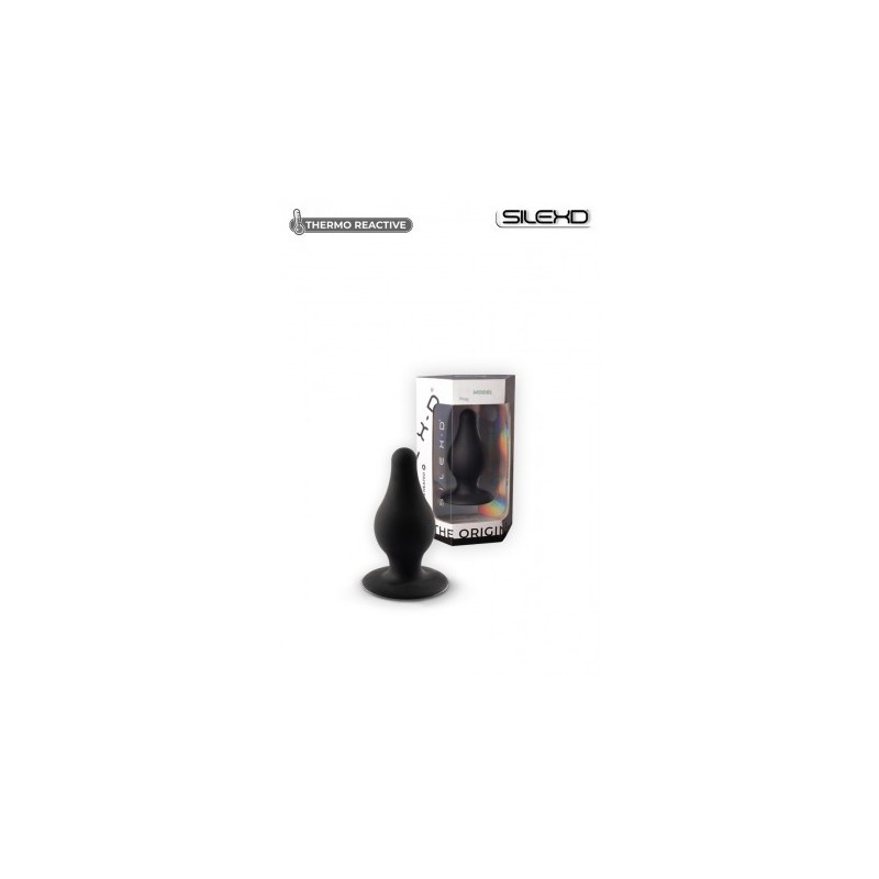plug - silicone - noir - silexd - doux