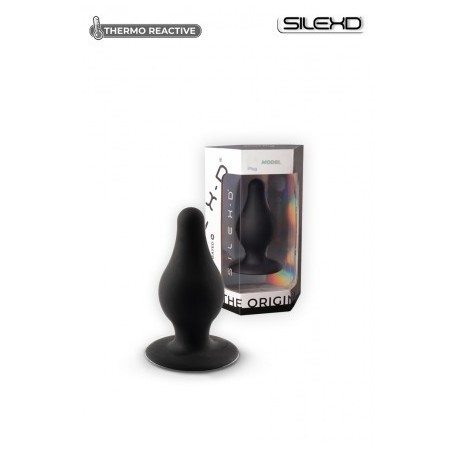 plug - anal - unisexe - silicone - ventouse