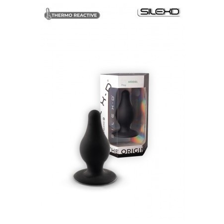 plug - anal - unisexe - silicone - ventouse - M - silexd - ventouse