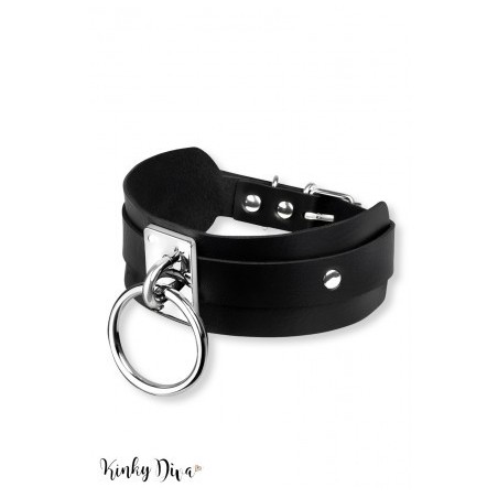 bondage - réglable - femmes - collier - fetish - bondage - sexy - cuir - métal