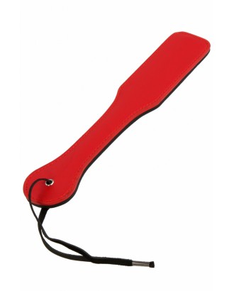 paddle - noir - matelassé - simili cuir - spazm - rouge