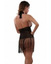 Robe / Top dentelle florale & franges sexy Robe / Top dentelle florale & franges sexy