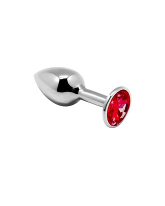 plug - strass - argent - aluminium - rosebud - mixte