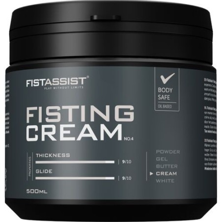 relaxant; fisting; fist; vaginal, anal; pénétration extrême; lubrifiant; doux; reste longtemps; cobeco; crème