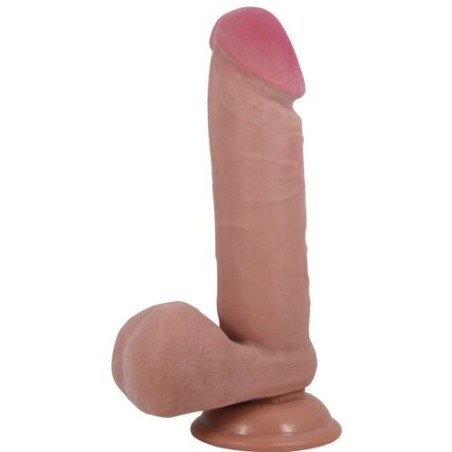 gode - testicules - ventouse - réel - silicone - dildo