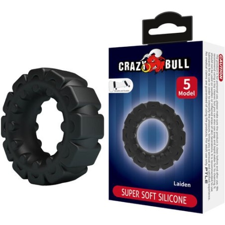 cockring - ring - anneau - hommes - pénis - souple - noir - épais