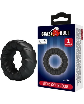 cockring - ring - anneau - hommes - pénis - souple - noir - épais