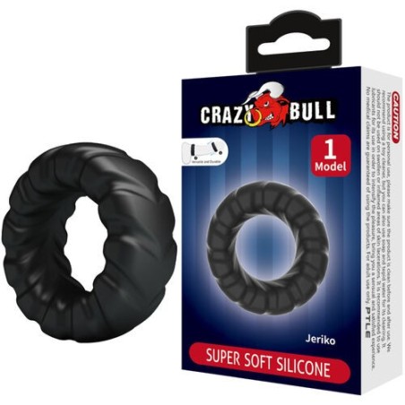 cockring - ring - anneau - hommes - pénis - souple - noir - épais