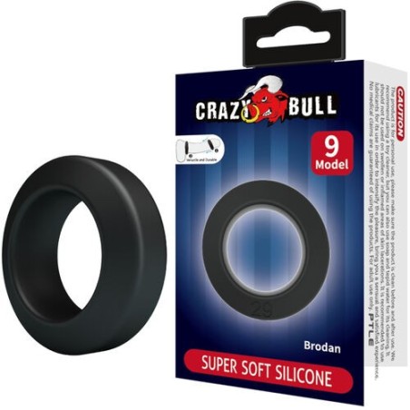 cockring - ring - anneau - hommes - pénis - souple - noir - épais